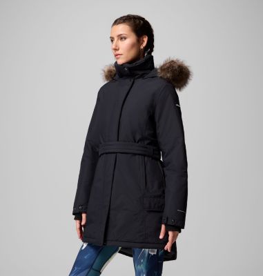 Women's Icelandite II Parka, Color: Black, image 8