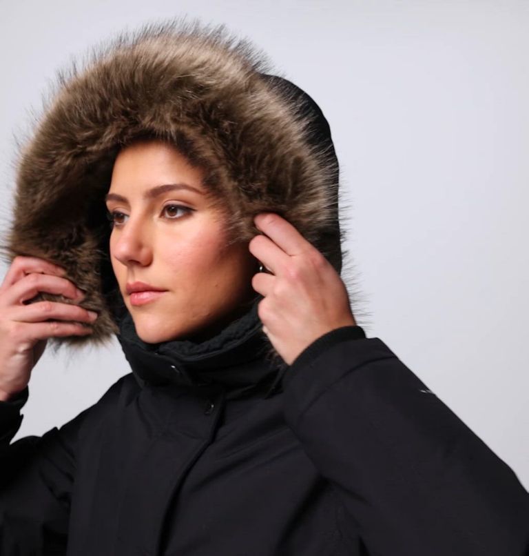 Icelandite II Parka | 010 | L, Color: Black