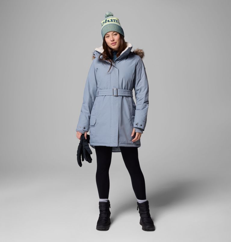 Women's Icelandite II Parka, Color: Tradewinds Grey, image 2