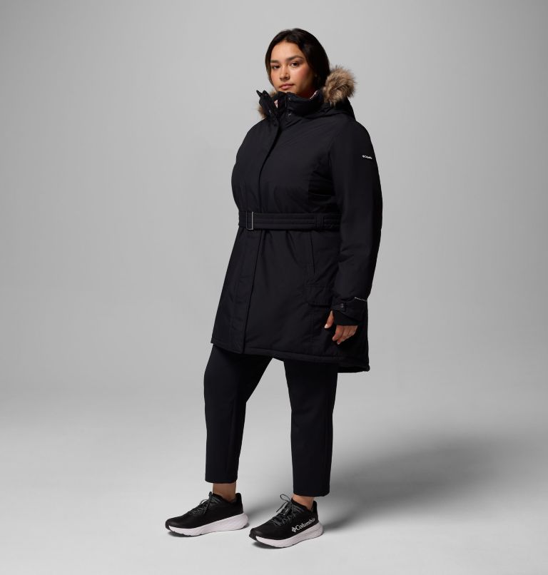Women's Icelandite II Parka - Plus Size, Color: Black, image 4