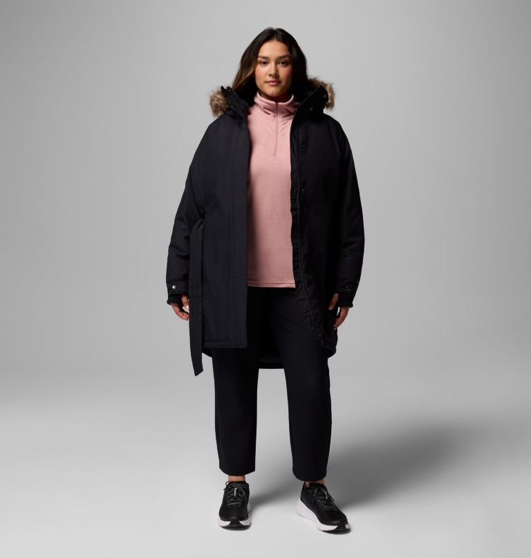 Women's Icelandite II Parka - Plus Size, Color: Black, image 5