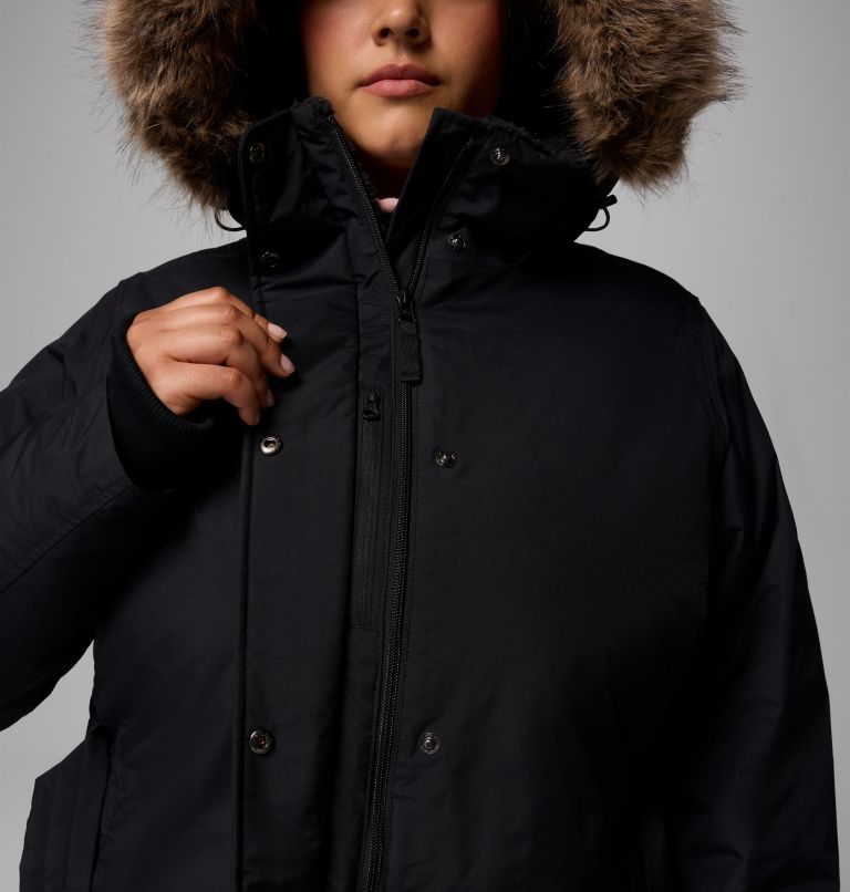 Women's Icelandite II Parka - Plus Size, Color: Black, image 7