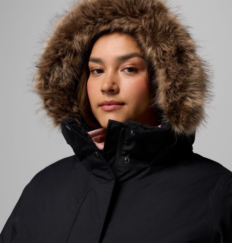 Women's Icelandite II Parka - Plus Size, Color: Black, image 8