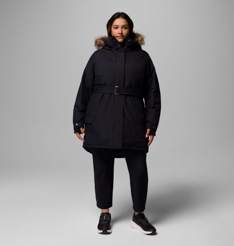 Women's Icelandite II Parka - Plus Size, Color: Black, image 1