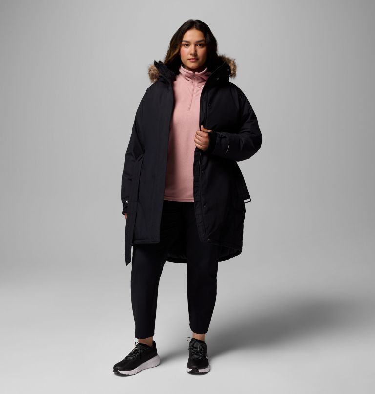 Women's Icelandite II Parka - Plus Size, Color: Black, image 2