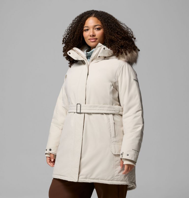Women's Icelandite II Parka - Plus Size, Color: Dark Stone, image 4