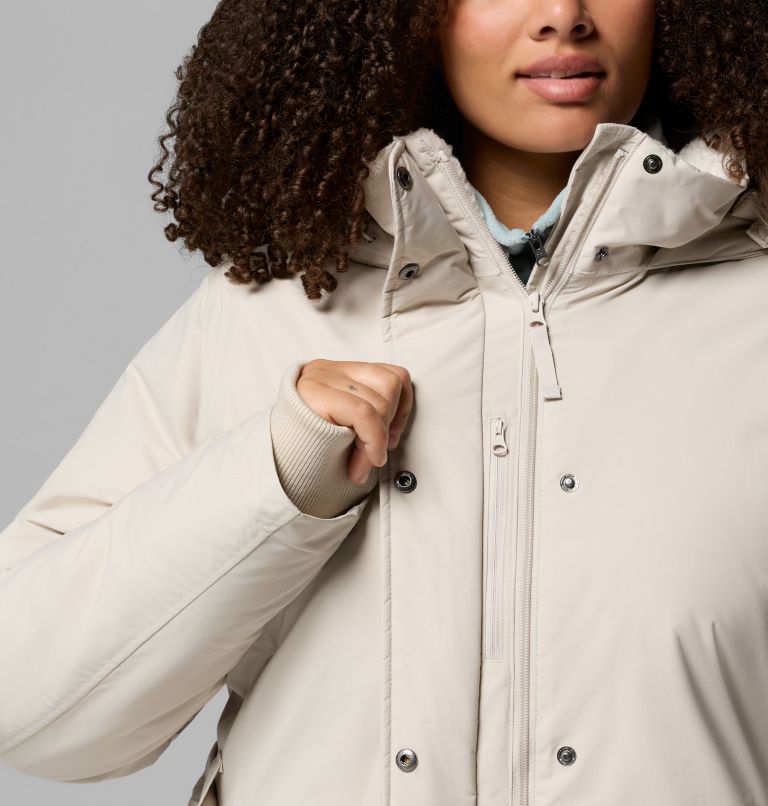 Women's Icelandite II Parka - Plus Size, Color: Dark Stone, image 11