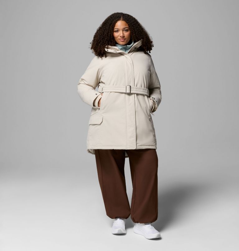 Women's Icelandite II Parka - Plus Size, Color: Dark Stone, image 2
