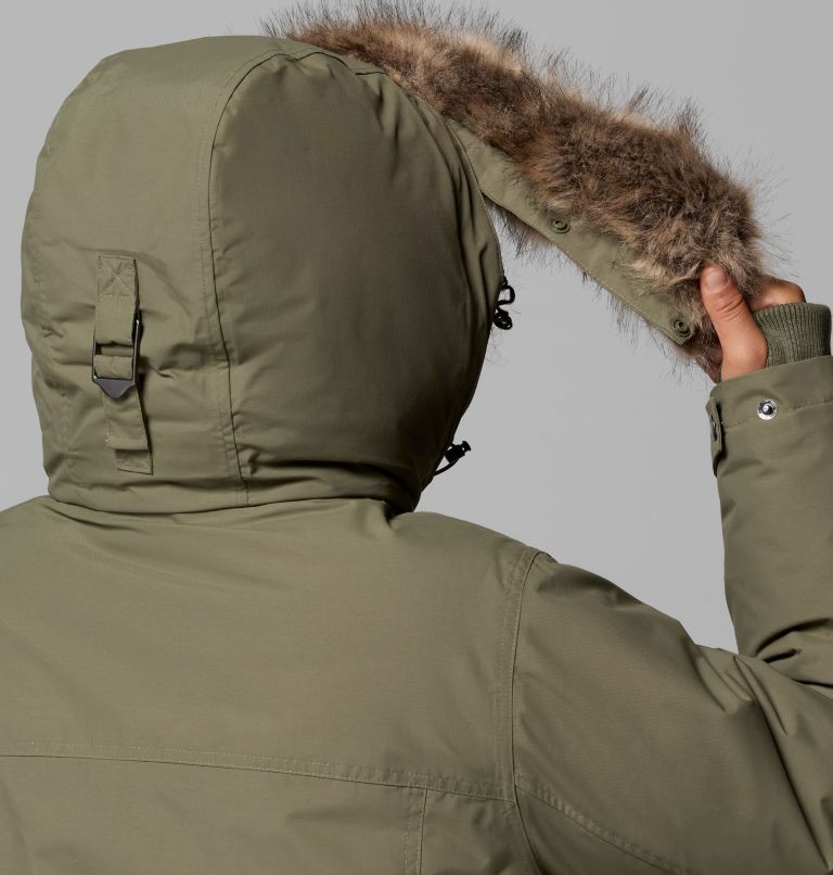 Women's Icelandite II Parka - Plus Size, Color: Stone Green, image 11