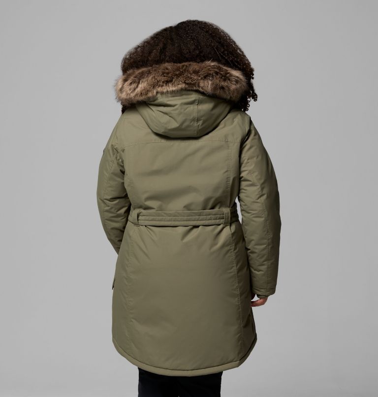 Women's Icelandite II Parka - Plus Size, Color: Stone Green, image 3