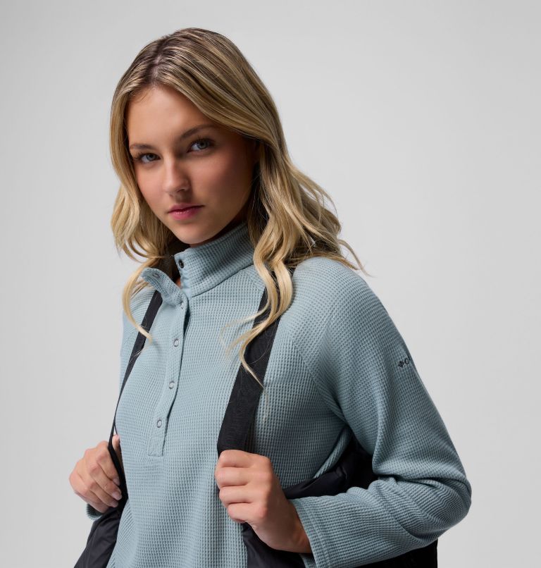 Women's Amaze Puff Mid Hooded Jacket, Color: Black, image 7