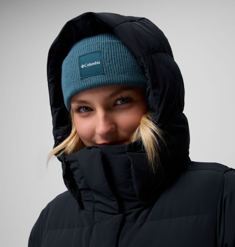 Women's Amaze Puff Mid Hooded Jacket, Color: Black, image 9