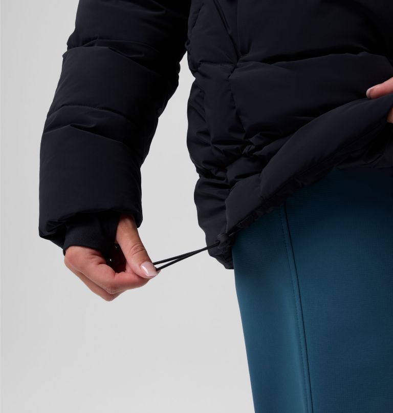 Women's Amaze Puff Mid Hooded Jacket, Color: Black, image 11
