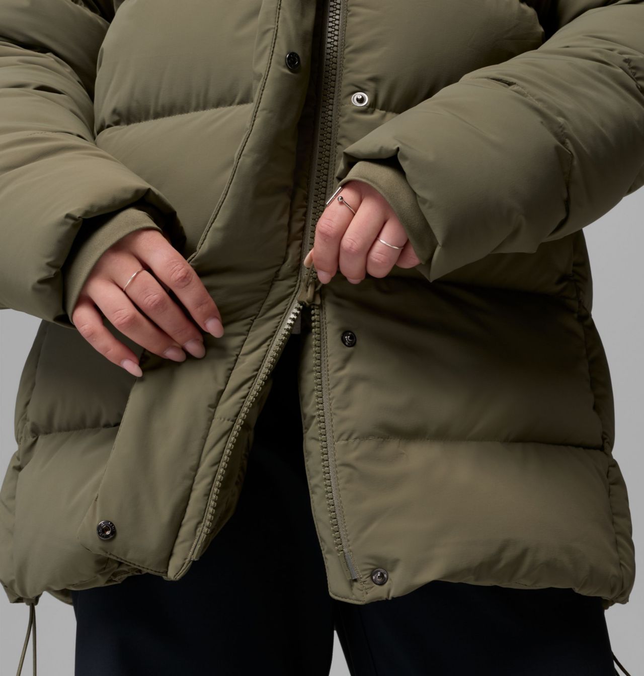 Women's Amaze Puff™ Mid Hooded Jacket 10