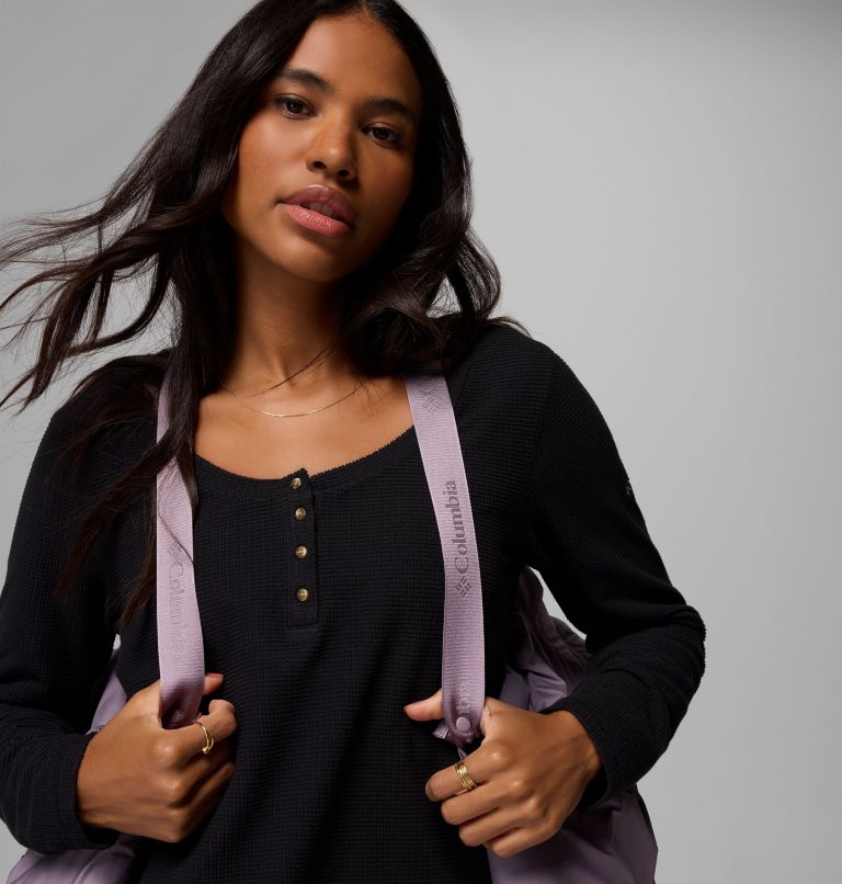 Women's Amaze Puff Mid Hooded Jacket, Color: Shale Purple, image 14