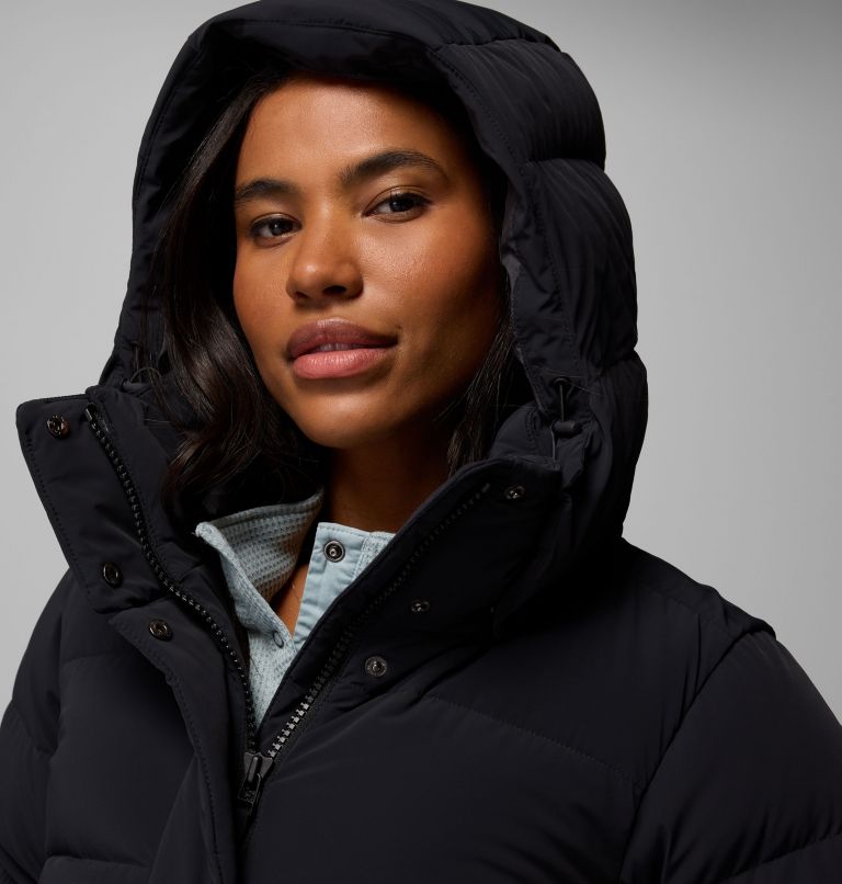 Women's Amaze Puff Hooded Jacket, Color: Black, image 13