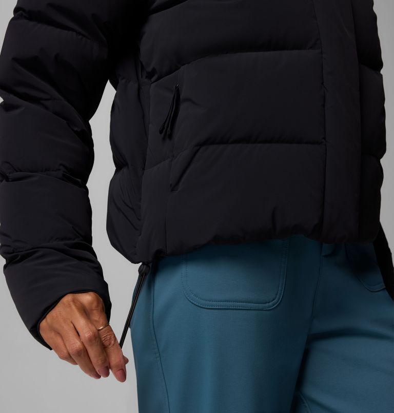 Women's Amaze Puff Hooded Jacket, Color: Black, image 10