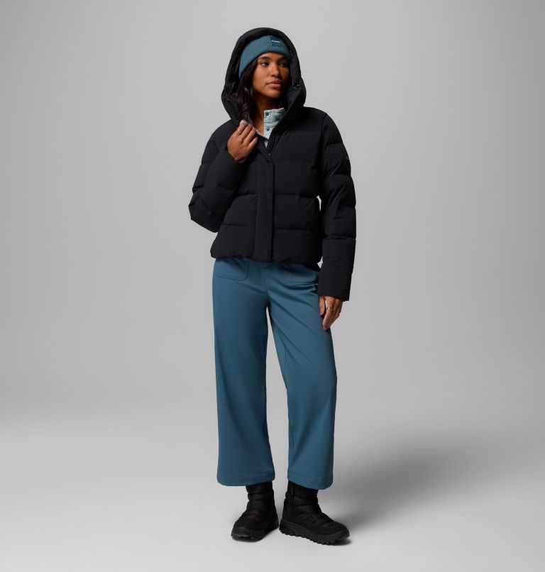 Women's Amaze Puff Hooded Jacket, Color: Black, image 16