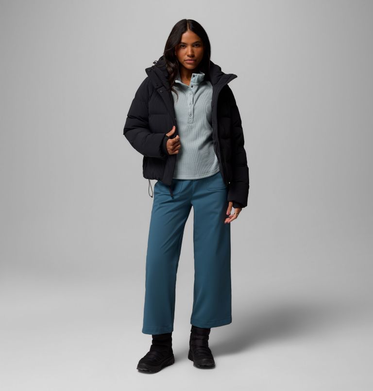 Women's Amaze Puff Hooded Jacket, Color: Black, image 18