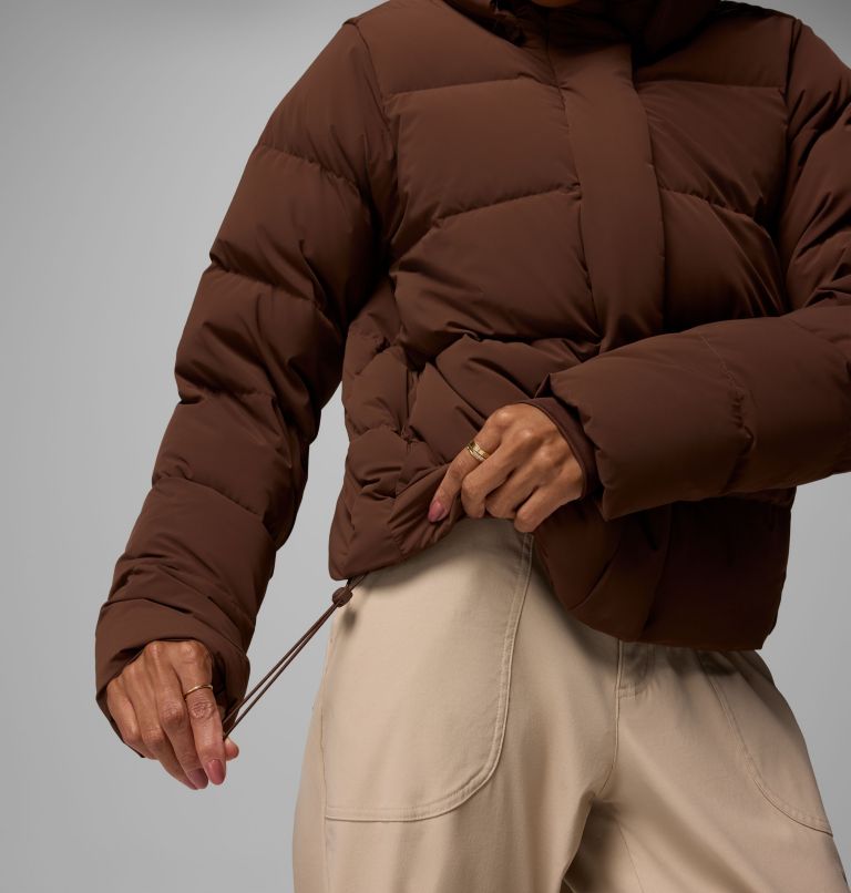 Amaze Puff Hooded Jacket | 256 | XL, Color: Tobacco, image 14