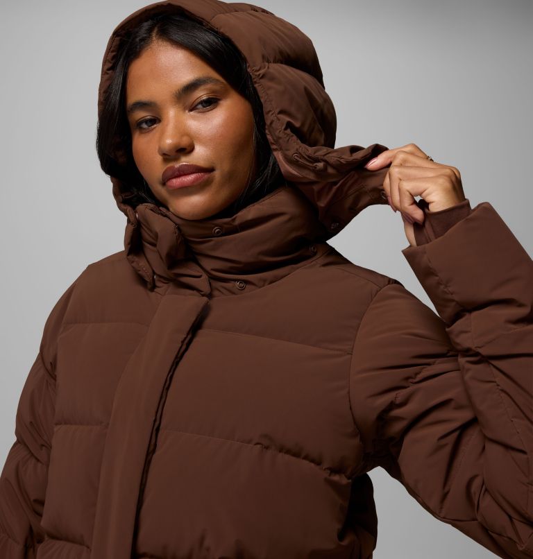 Amaze Puff Hooded Jacket | 256 | XL, Color: Tobacco, image 15