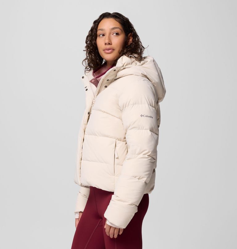 Women's Amaze Puff Hooded Jacket, Color: Dark Stone, image 3