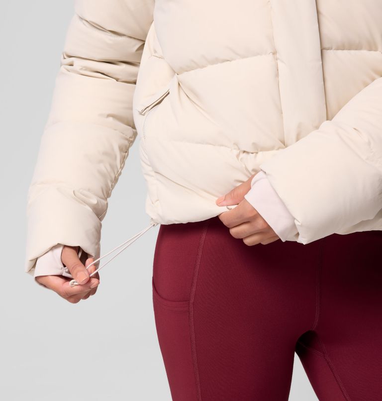 Women's Amaze Puff Hooded Jacket, Color: Dark Stone, image 10