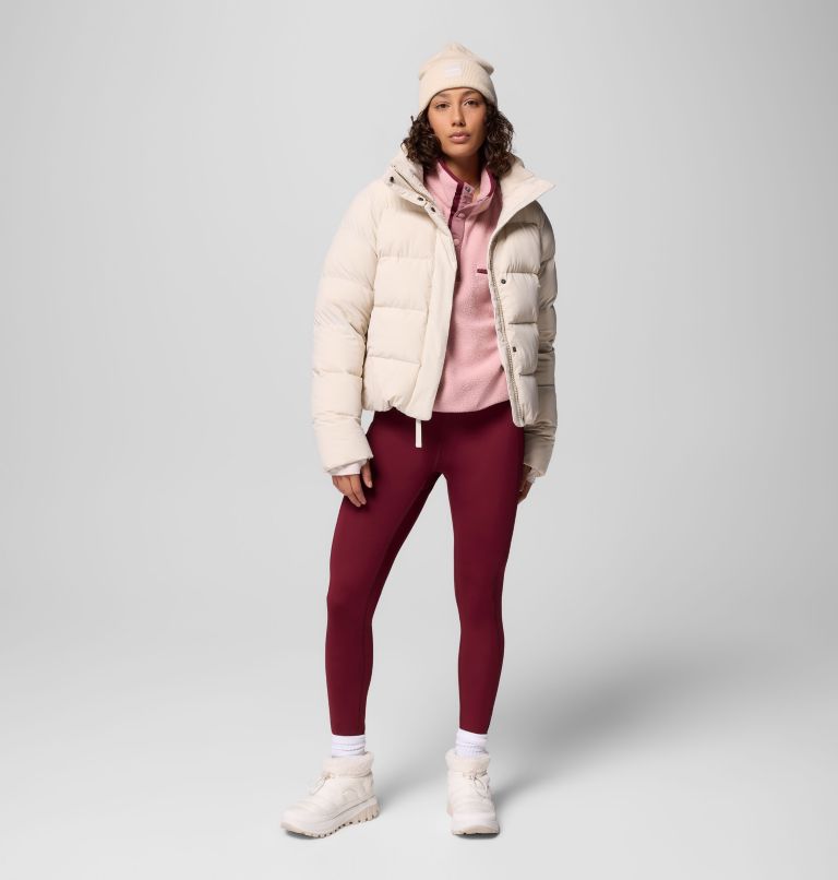 Women's Amaze Puff Hooded Jacket, Color: Dark Stone, image 12