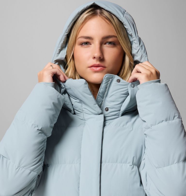 Amaze Puff Hooded Jacket | 461 | XS, Color: Crushed Blue, image 14