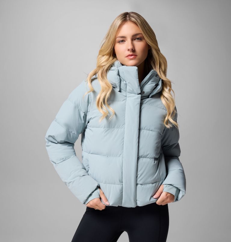 Amaze Puff Hooded Jacket | 461 | XS, Color: Crushed Blue, image 15