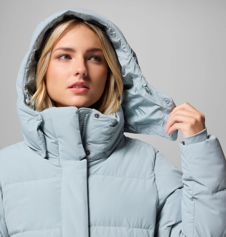 Amaze Puff Hooded Jacket | 461 | XS, Color: Crushed Blue, image 11