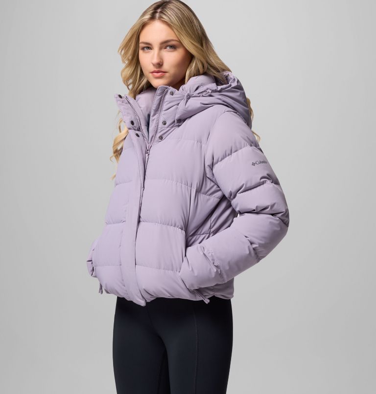 Amaze Puff Hooded Jacket | 554 | XL, Color: Shale Purple, image 4