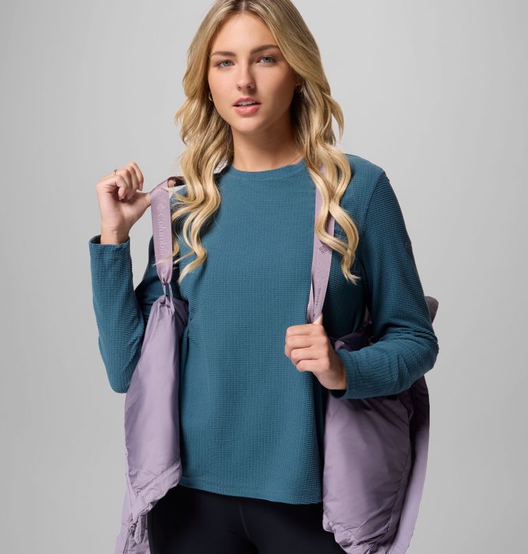 Amaze Puff Hooded Jacket | 554 | XL, Color: Shale Purple, image 7