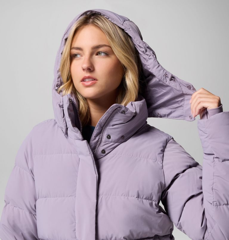 Amaze Puff Hooded Jacket | 554 | XL, Color: Shale Purple, image 10
