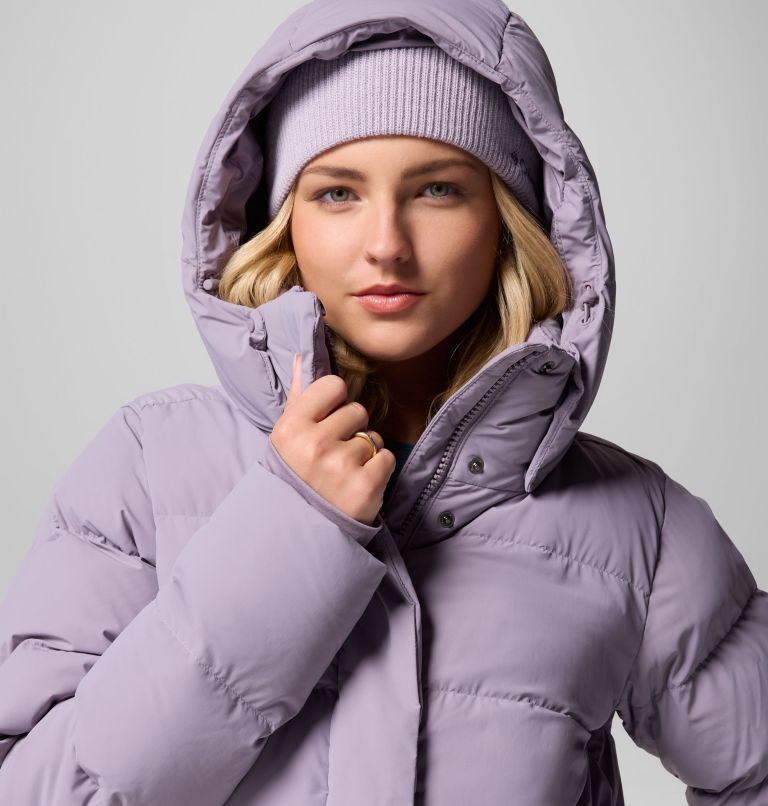 Amaze Puff Hooded Jacket | 554 | XL, Color: Shale Purple, image 11