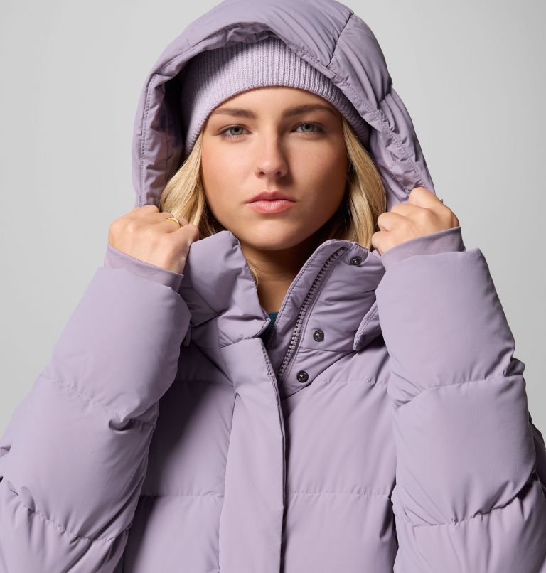 Amaze Puff Hooded Jacket | 554 | XL, Color: Shale Purple, image 12
