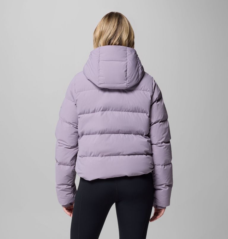 Amaze Puff Hooded Jacket | 554 | XL, Color: Shale Purple, image 3