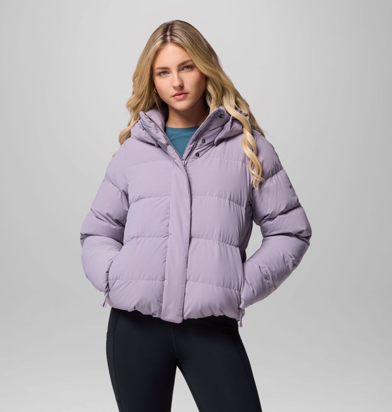 Amaze Puff Hooded Jacket | 554 | XL, Color: Shale Purple, image 1