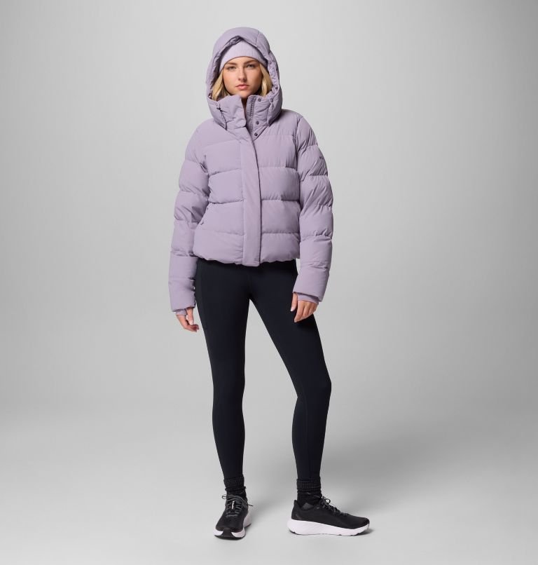 Amaze Puff Hooded Jacket | 554 | XL, Color: Shale Purple, image 2