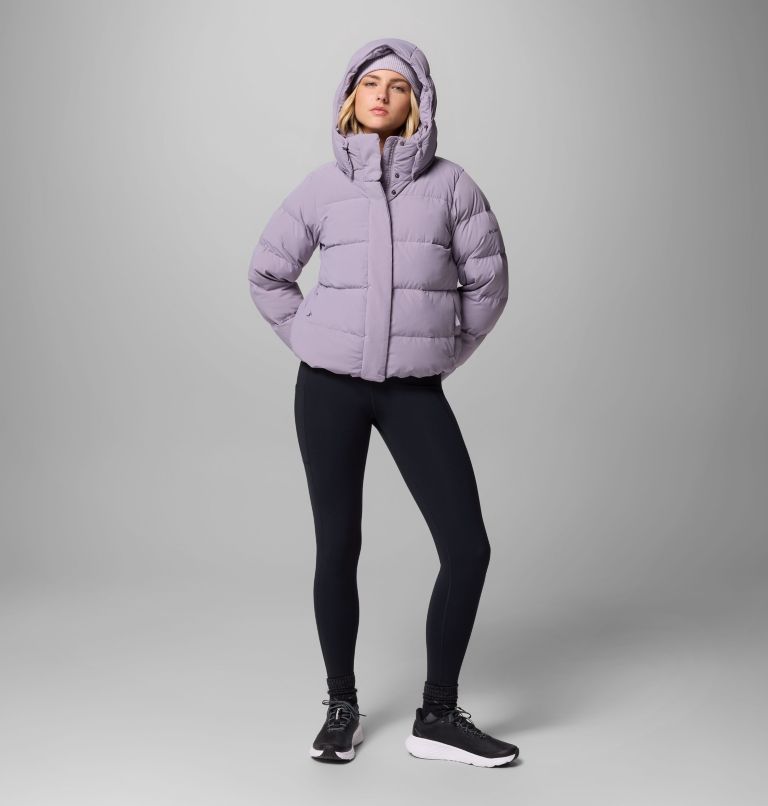 Amaze Puff Hooded Jacket | 554 | XL, Color: Shale Purple, image 14