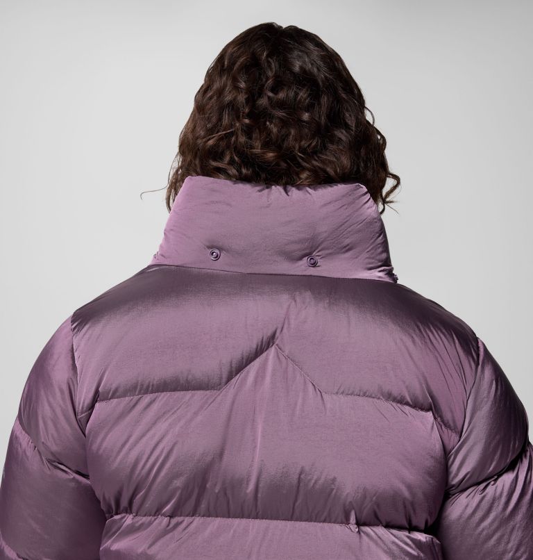 Amaze Puff Hooded Jacket | 609 | XL, Color: Fig High Shine, image 13