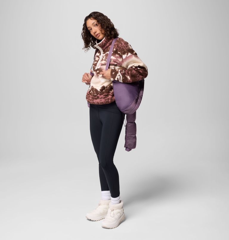 Amaze Puff Hooded Jacket | 609 | XL, Color: Fig High Shine, image 6