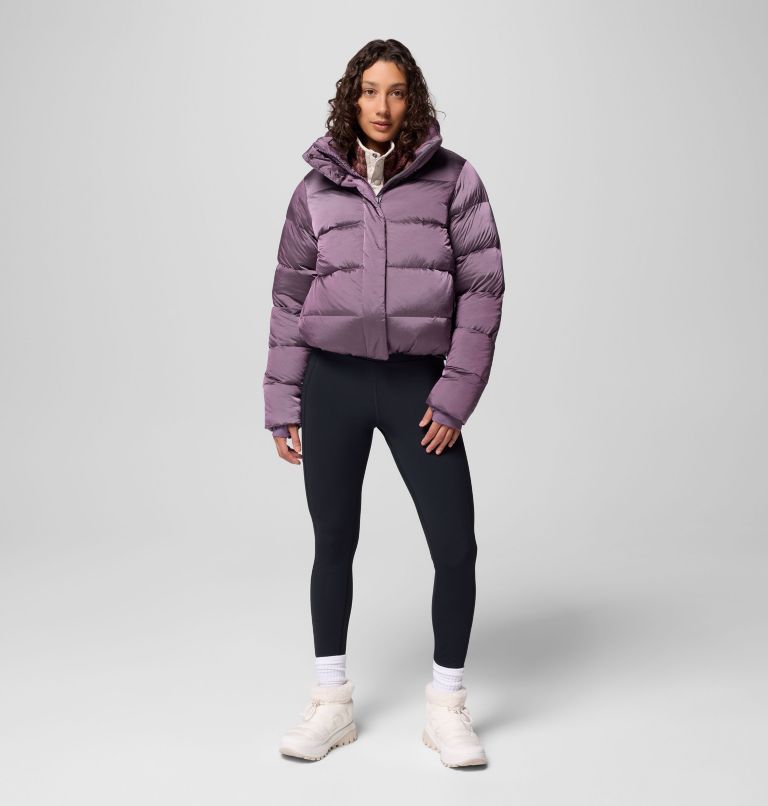 Amaze Puff Hooded Jacket | 609 | XL, Color: Fig High Shine, image 15