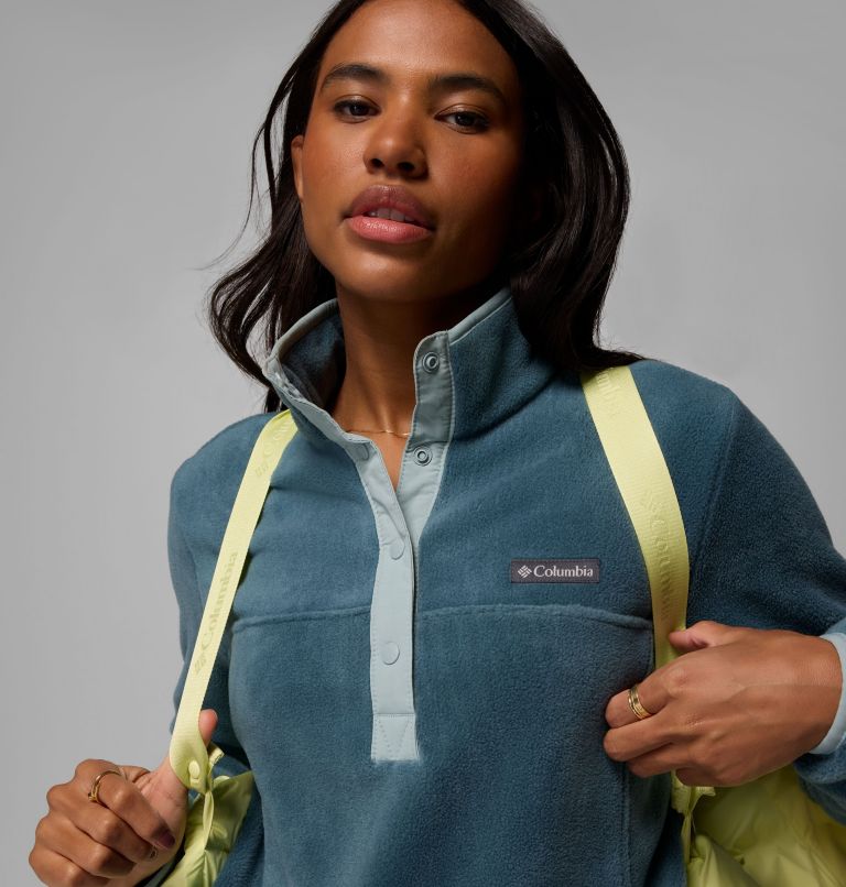 Women's Amaze Puff Hooded Jacket, Color: Citron Haze, image 7
