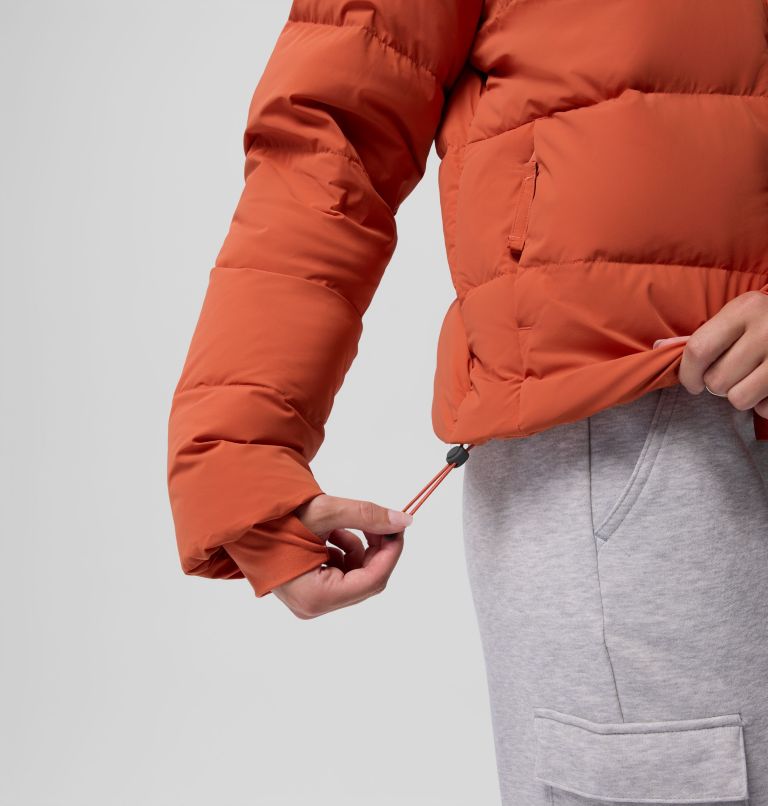 Women's Amaze Puff Hooded Jacket, Color: Tuscan, image 11