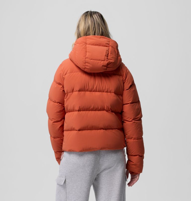 Women's Amaze Puff Hooded Jacket, Color: Tuscan, image 3