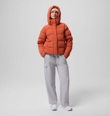 Women's Amaze Puff Hooded Jacket, Color: Tuscan, image 22
