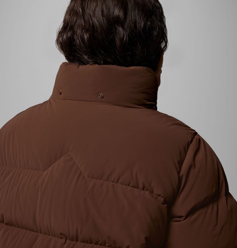 Women's Amaze Puff Hooded Jacket - Plus Size, Color: Tobacco, image 13