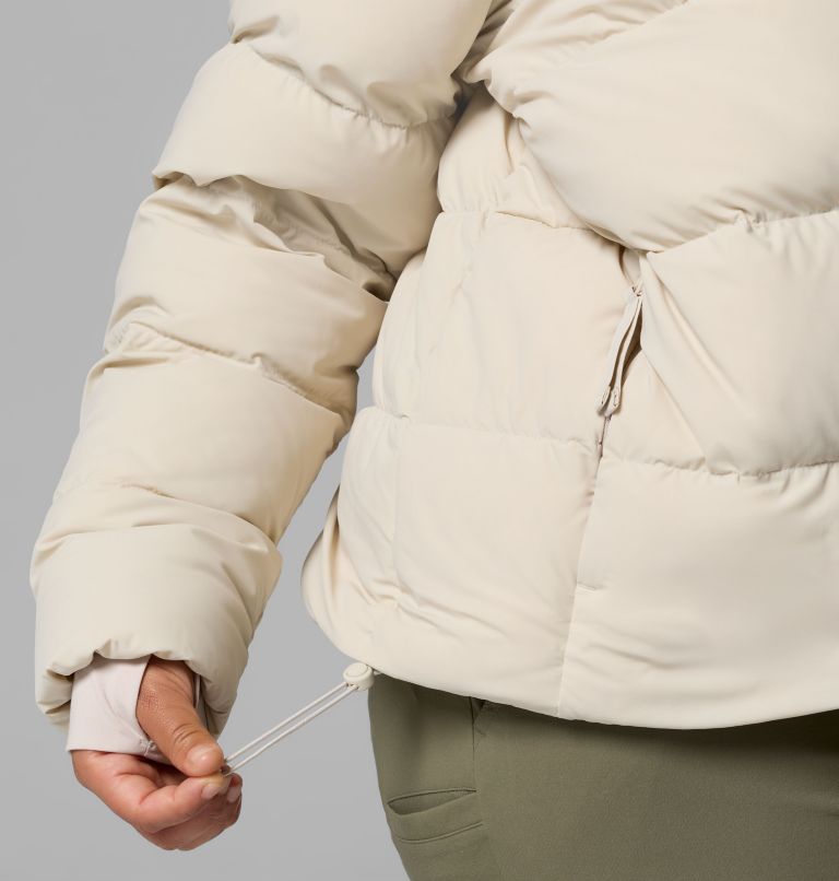 Amaze Puff Hooded Jacket | 278 | 3X, Color: Dark Stone, image 11