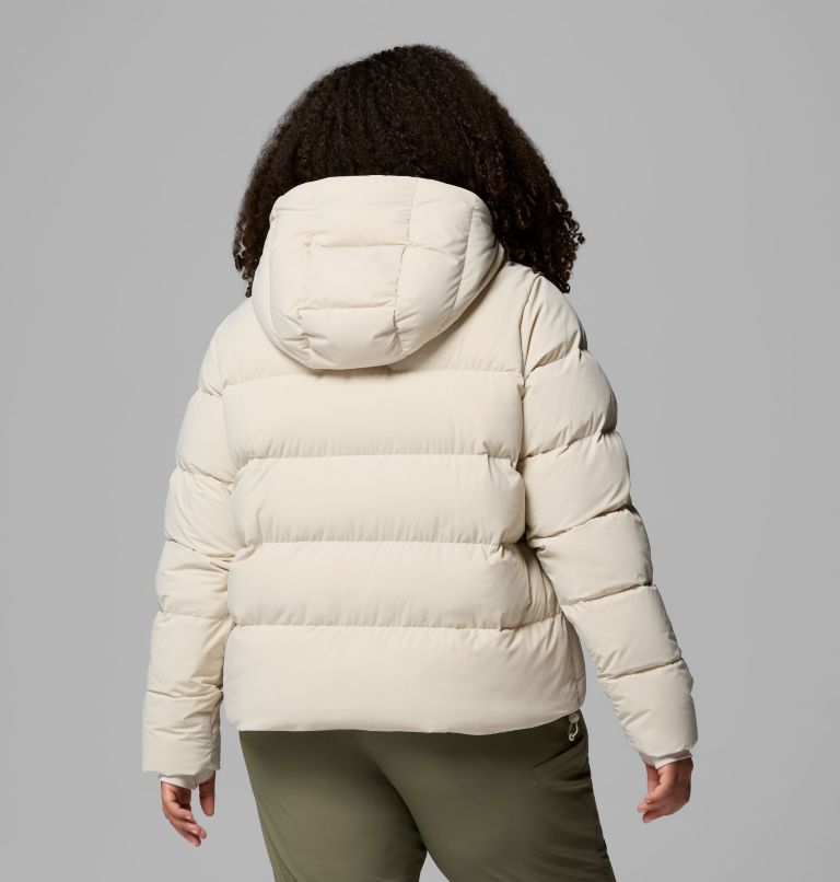 Amaze Puff Hooded Jacket | 278 | 3X, Color: Dark Stone, image 3